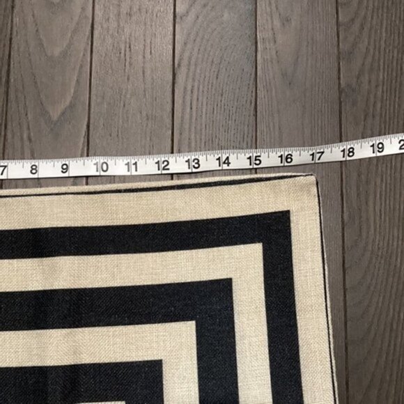 STRIPES Squares Pillow Case 17x17 Soft material - Picture 2 of 4